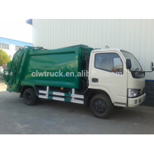 2015 Euro IV Dongfeng 4m3 waste collection truck small size compactor garbage truck